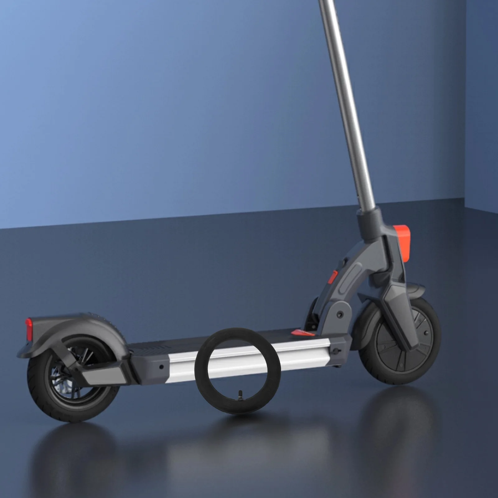 

Electric Scooter Inner Tube Durable Rubber Wear-Resistant Shockproof Practical Replacement Tire Tube Comfort Ride Outdoor Use