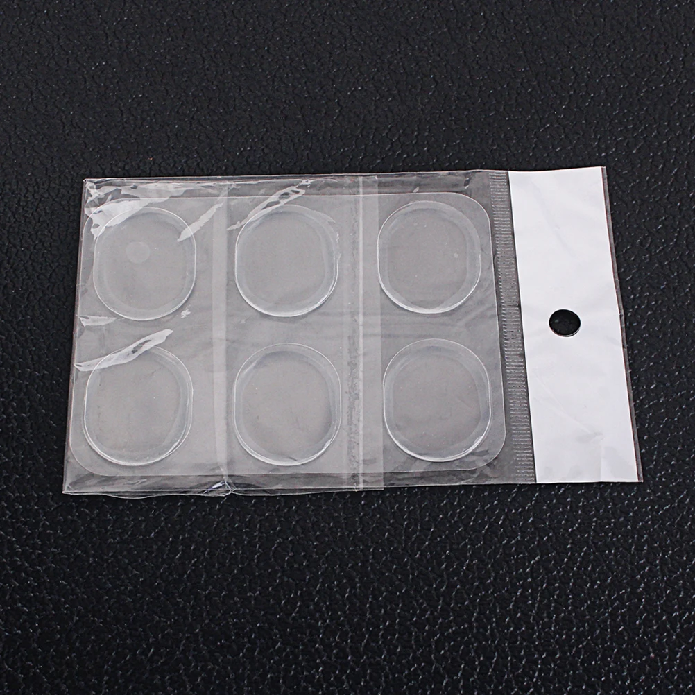 

6pcs Snare Drum Mute Pad Silicone Noise Absorbing Damper Muffler Self adhesive Reusable Washable Durable Musical Instruments