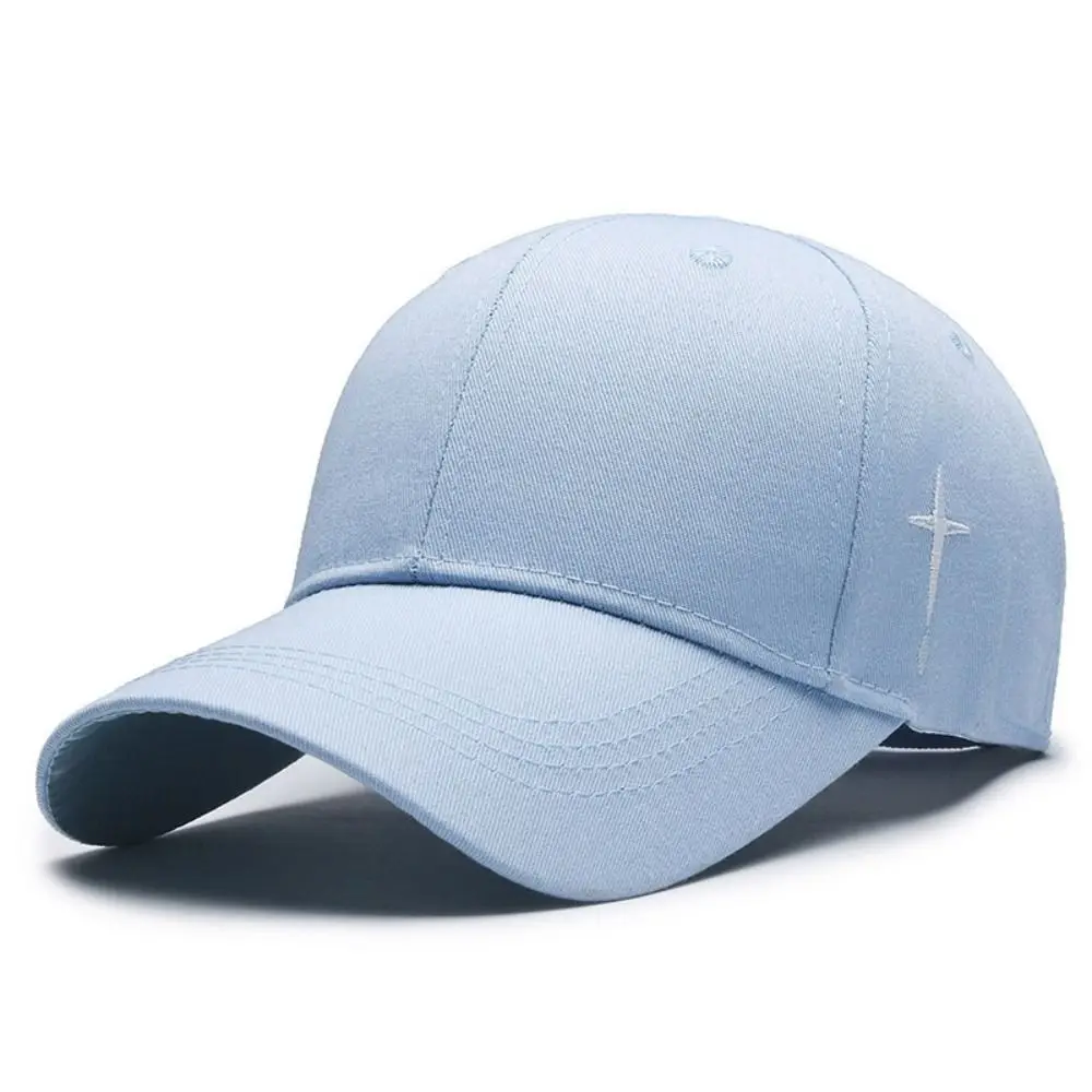 Outdoor Sports Adjustable Baseball Cap Solid Color Casquette Snapback Caps Hip Hop Simple Sunscreen Hat Men Women