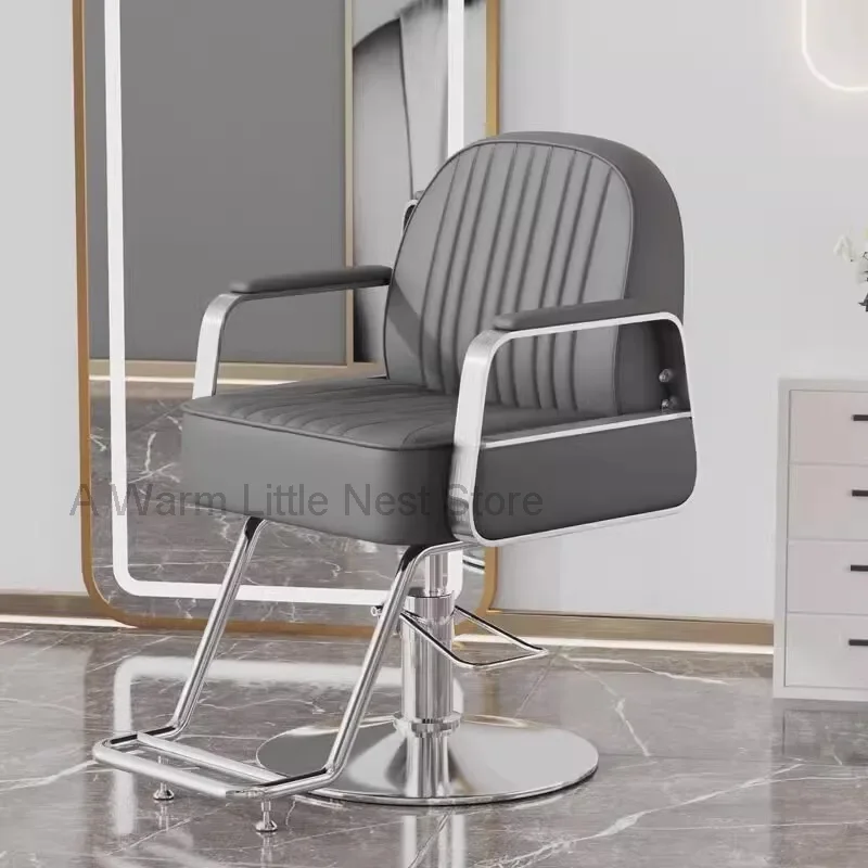 Cosmetic Salon Barber Chairs Vanity Aesthetic Stylist Swivel Barber Chairs Rolling Facial Silla De Barbero Modern Furniture