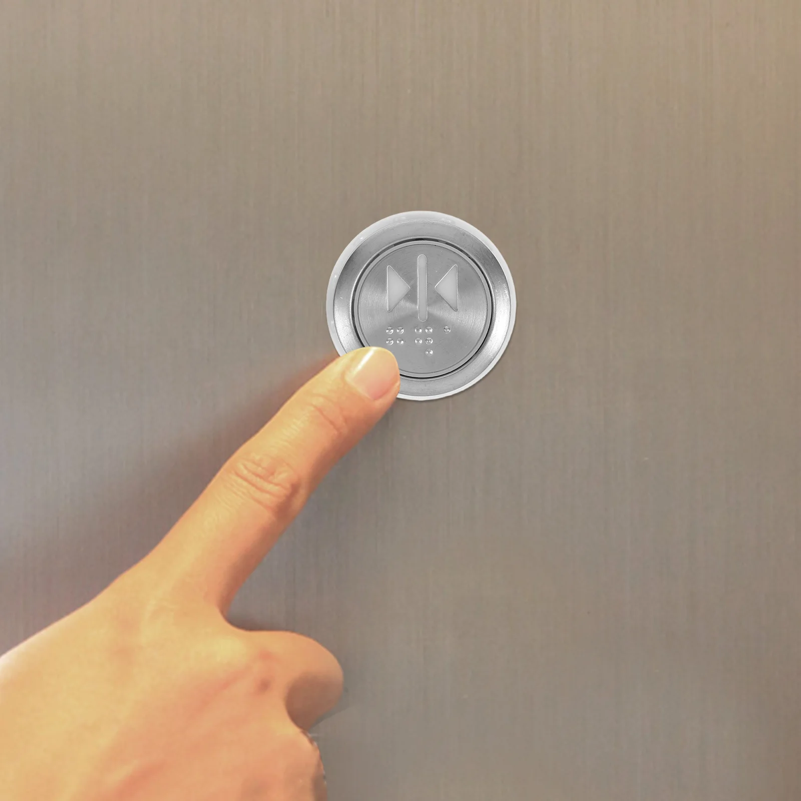 2Pcs Stainless Steel Elevator Push Button Replacement Lift Panel Switches Reliable Door Control Buttons for Building Use