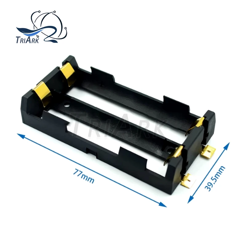 1 قطعة/الوحدة 1x2x3x4x18650 smt حامل البطارية صندوق تخزين حاوية البطارية قوة البنك مع دبابيس برونزية قابلة للشحن SMT DIY بها بنفسك