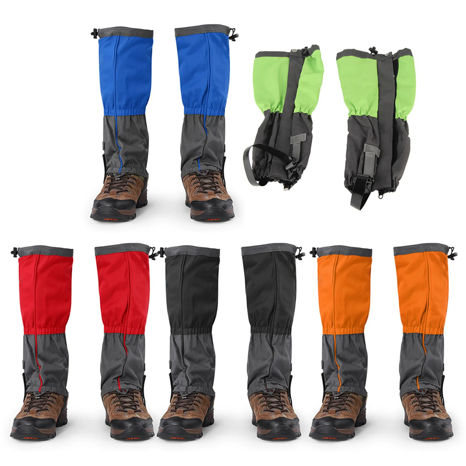 

1 Pair Outdoor Waterproof Sports Climbing Hiking Legging Gaiters Shoe Boots Cover for Adult Hiking Shoe Boots Cover