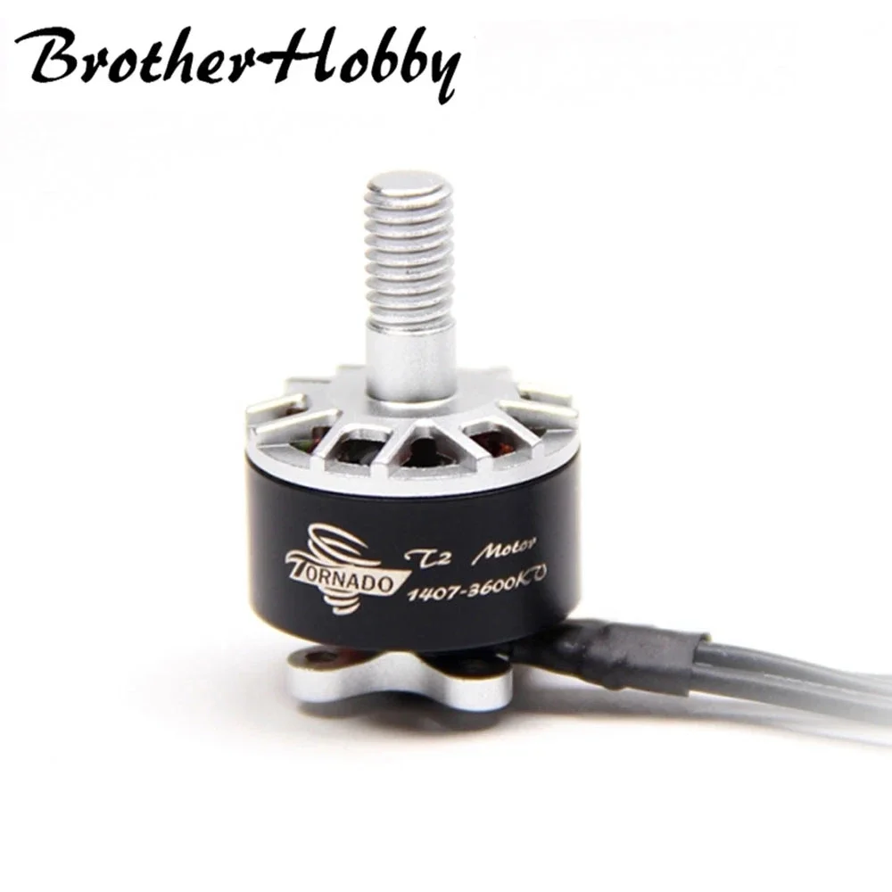 4 sztuk Brotherhobby Tornado T2 1407 2800KV 3600KV 4100KV 3-4S bezszczotkowy silnik dla RC FPV wyścigi wykałaczka Cinewhoop drony kanałowe