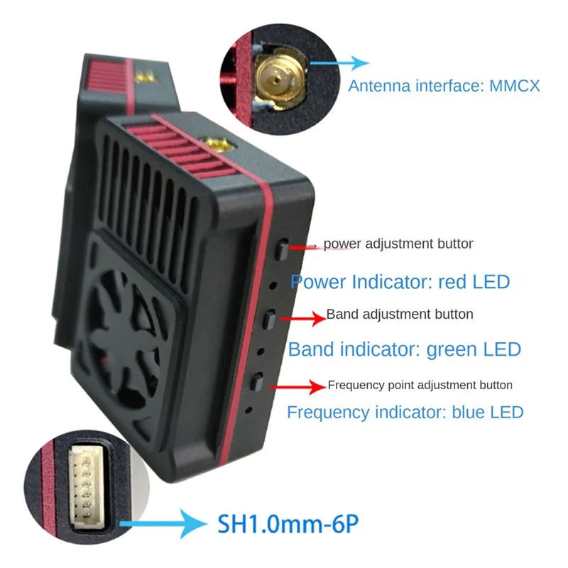 

Well Made-5.8G 2.5W FPV Drone With High Power Flight Stable High Frequency Transmission
