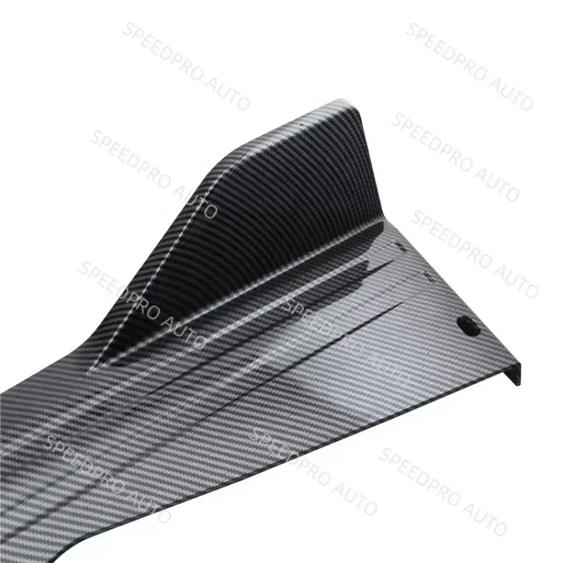Rear Bumper Spoiler Lips For X Series X3 X5 X6 X7 Splitter Diffuser Scratch Protector Trims Side Skirt Extension Body Kit Black