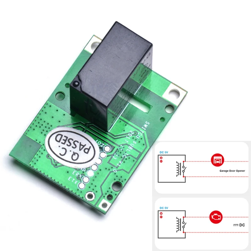 

ЭЛЕКТ-сухой контактный выходной релейный модуль для RE5V1C 5 В Wi-Fi DIY переключатель работает для Ewelink Alexa Google Assistant IFTTT