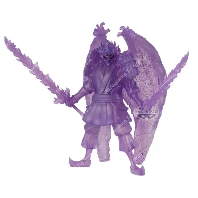 Original BANDAI BANPRESTO NARUTO Shippuden Susanoo/Kurama Animation Figures Toys Collection ClearPurple Anime Model Toy Gift AS view 2