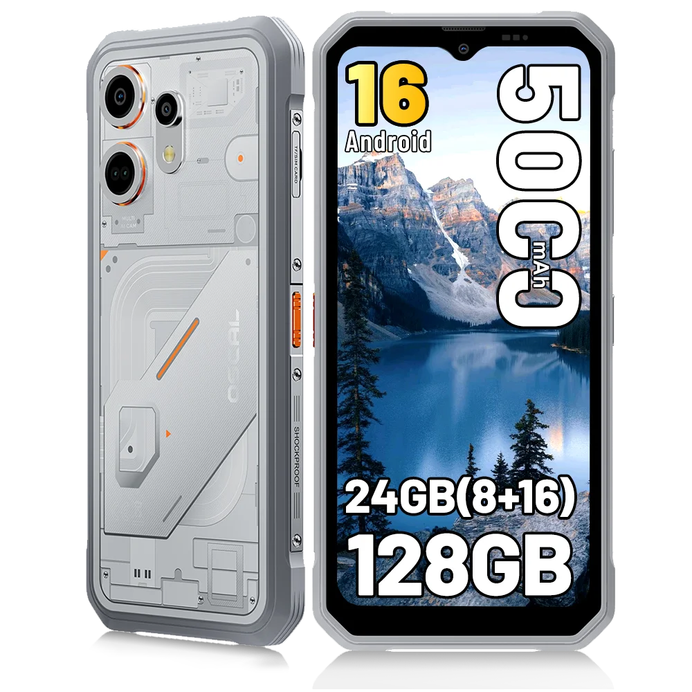 Verzending vanuit Frankrijk] Blackview OSCAL MARINE 3 5000mAh Android 16 24GB(8+16)+256GB Robuuste Smartphone 6.56" HD 90Hz NFC 18W