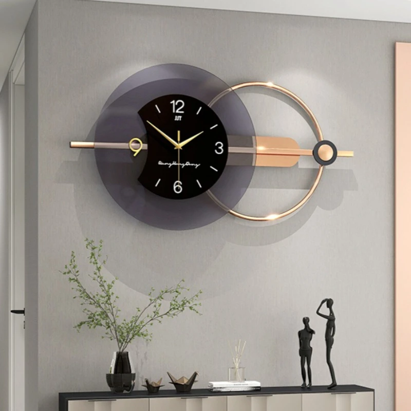 Modern Wall Clocks Luxury Decoration Clocks Living Room Minimalist Clock Elegant Stylish Silent Watches Aesthetic Home Design