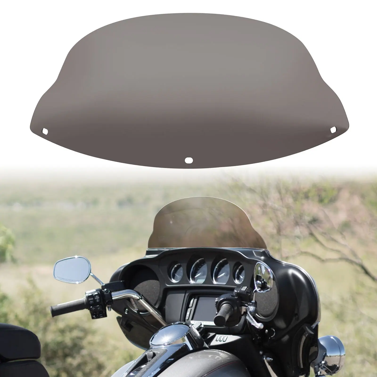 Motorcycle Batwing Fairing Windshield For Harley Touring Road King Softail Fat Boy Heritage Classic Slim VT1100C2 Boulevard C50T