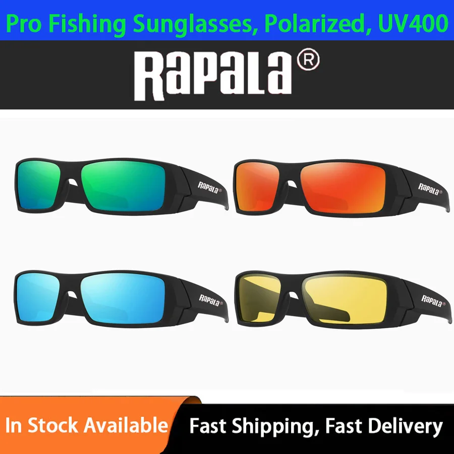 Full Surrounding Design Rapala Polarized Sunglasses Outdoor Mountaineering Anti-ultraviolet Sunglasses Riding Fishing Sunglasses