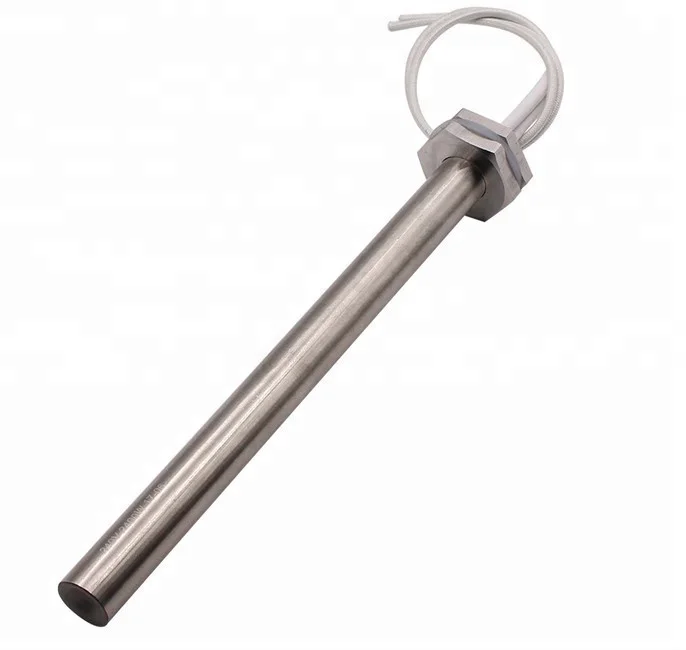 220V 1/2 3/4 Inch Threaded Stainless Steel Cartridge Heater Screw Type Immersion Heating Element For Water Oil Tank