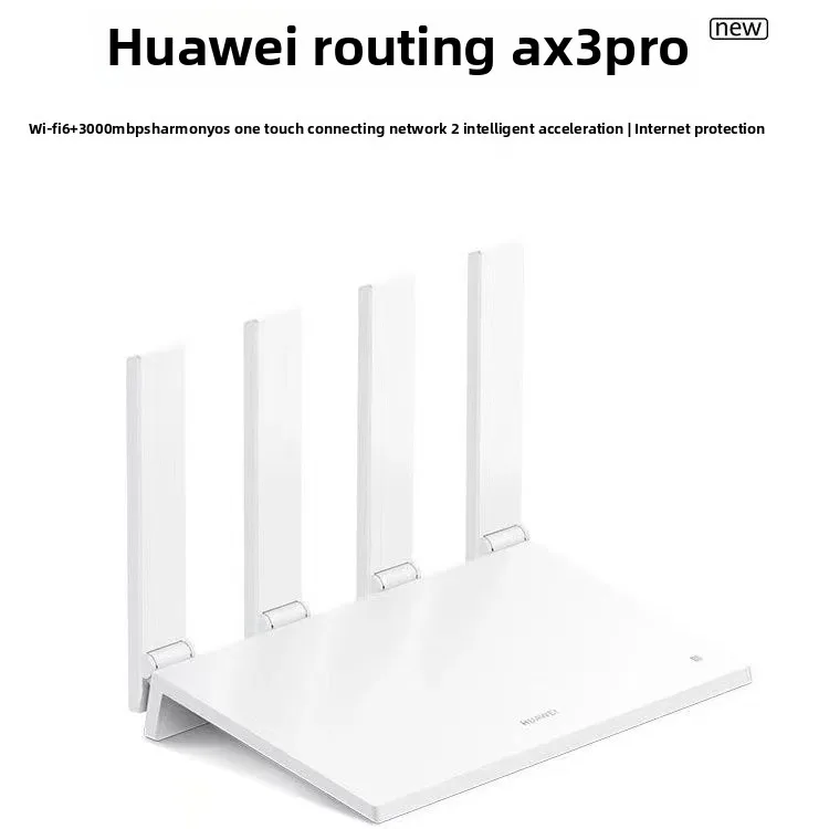 هواوي Ax3 Pro راوتر HarmonyOS WS7206 كوالكوم ثنائي النواة WIFI 6 + 2.4G & 5G راوتر 3000Mbps 4 مكبرات الصوت شبكة واي فاي مكرر