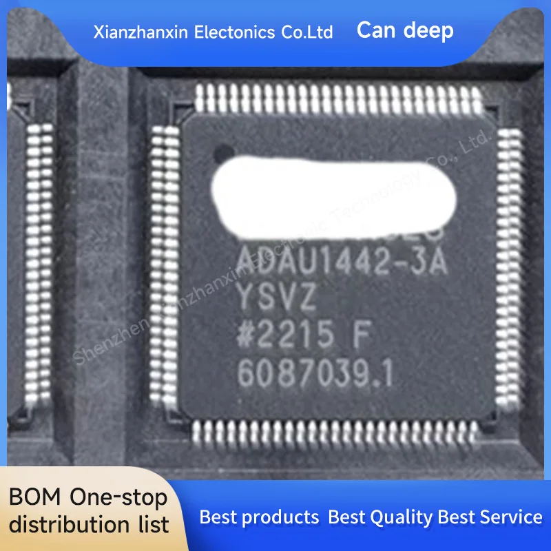 1PCS/LOT  ADAU1442YSVZ-3A ADAU1442YSVZ ADAU1442-3A ADAU1442 QFP100 Digital signal processor chip