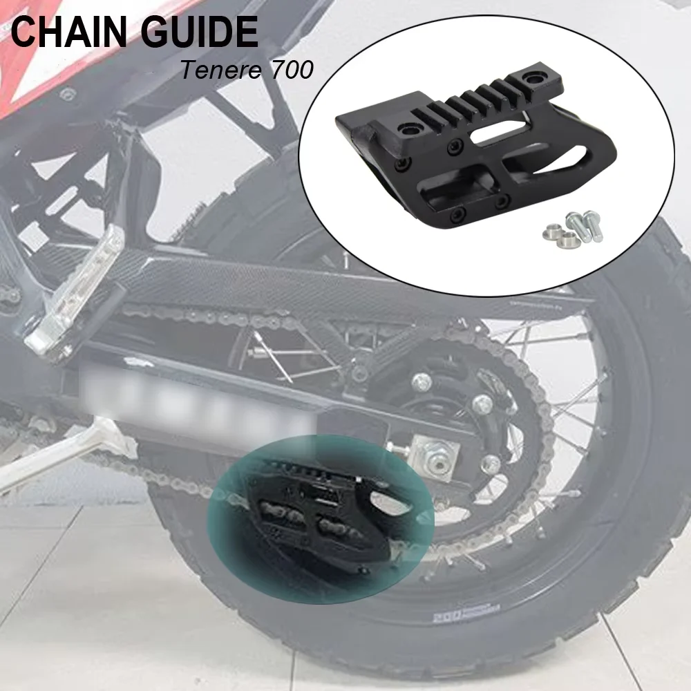 

New Motorcycle For YAMAHA Tenere 700 TENERE700 XTZ XT700Z T 7 2019-2021 Chain Guide Pulley Protector Plate Stabilizer