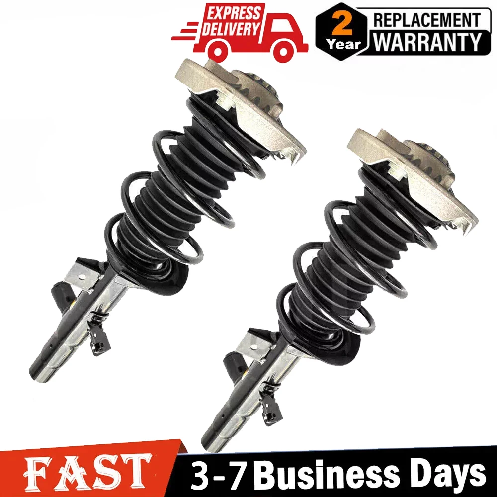 2× For BMW 3 4 Series F30 F31 F36 340i 428i 435i Front Shock Strut Assemblies EDC