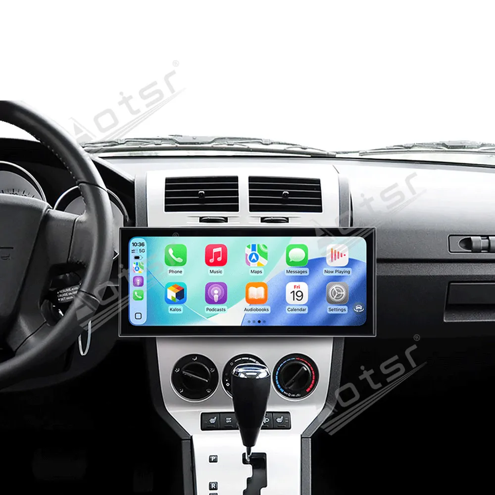 15.8Inch Dash Touch Screen Car Radio GPS Navigation Stereo For Dodge Caliber 2007-2010 Multimedia CarPlay Android Auto Head Unit