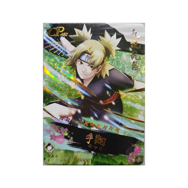 Anime NARUTO Rare SSP SP Refraction Foil Ashura Haruno Sakura Aburame Shino Toys for man Collectible Cards Birthday Present