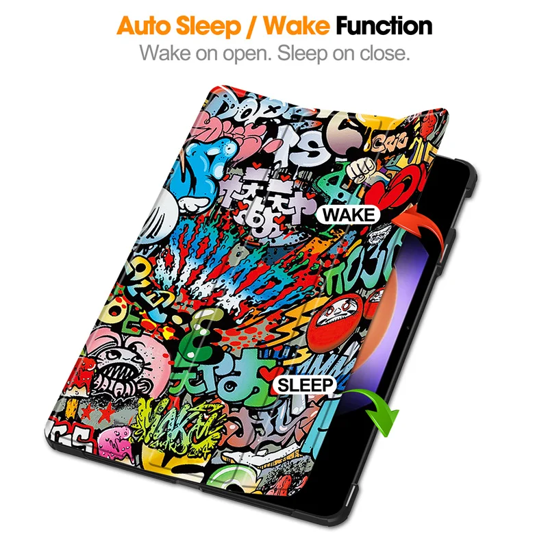 For Xiaomi Mi Pad 6s Pro 12.4 Case Folding Stand Hard PC Back Magnetic Smart Cover for Funda Xiaomi Pad 6s Pro Tablet 12 4 inch