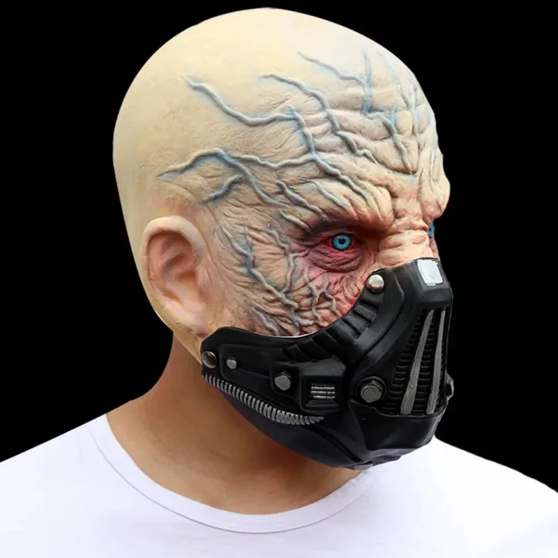 

2025 aaa Cosplay Mask Halloween Masks Latex for Adult Man Funny Full Head Removable Punk Party Masquerade Carnival Spoof Costume