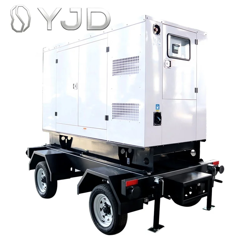 diesel Generator Trailer Type Small Power 35kva 25kva 20kva 40kva