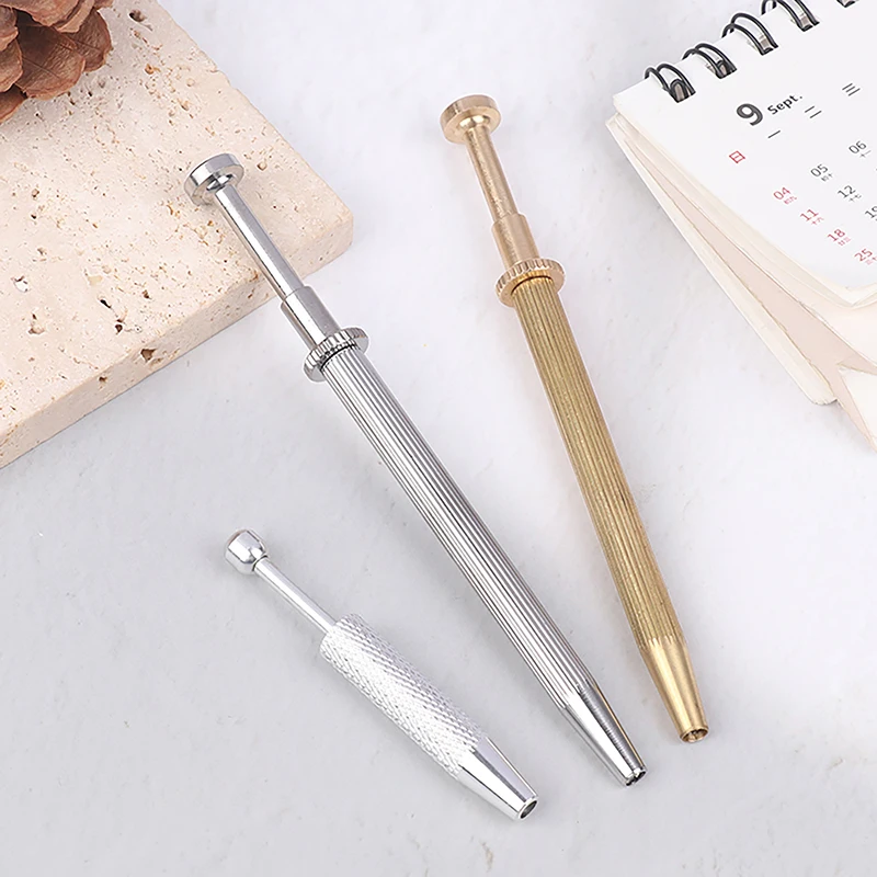 1pcs Piercing Ball Grabber Tool Pick Up Tool With 4 Prongs Holder Claw Tweezers For Small Parts Pickup IC Chips Gems