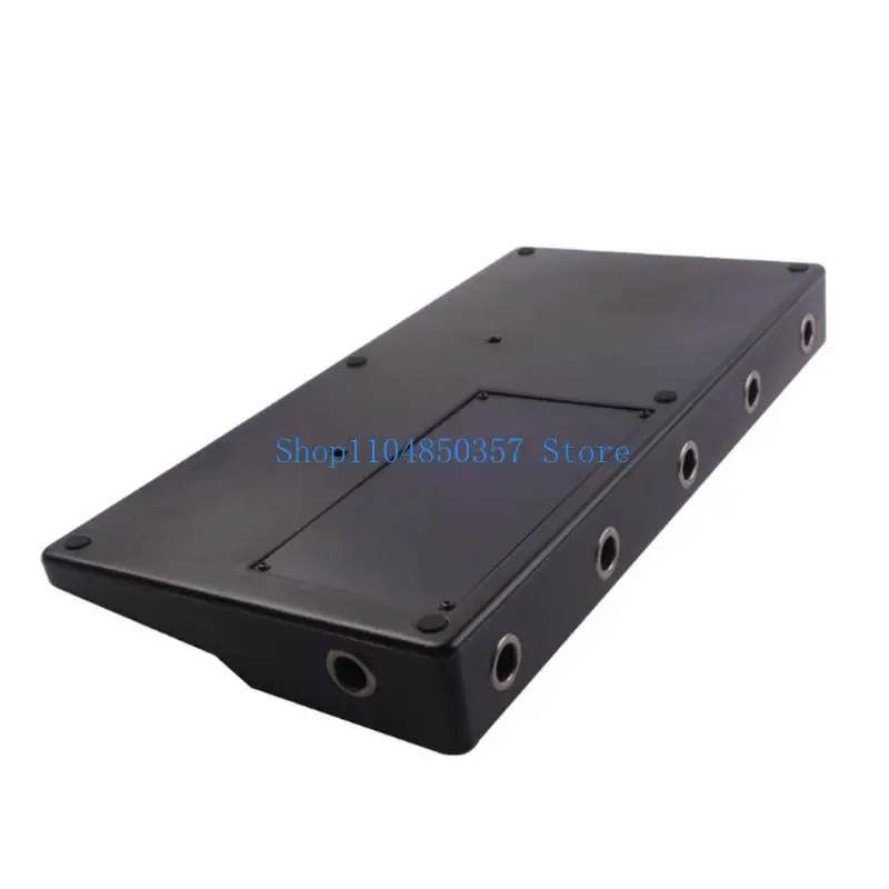 

5asd Guitar Pedal Panel with Tape Effects Pedal Board Sturdy Guitar Pedalboard Case