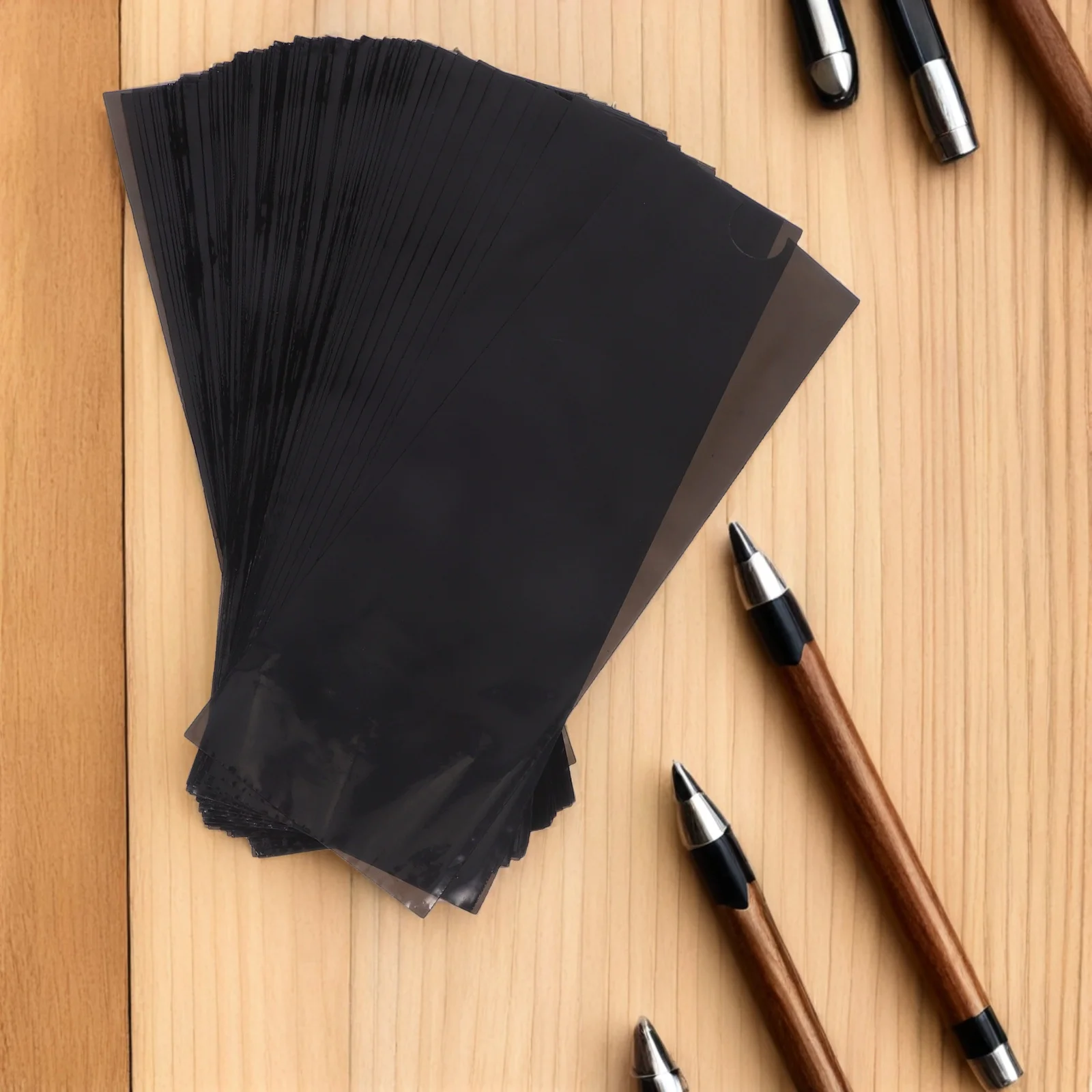 

400Pcs Pen Sleeve Pouch Clear Plastic Pen Container for Tattoo Machine Covers Reusable Protective Case for Tattoo Accessories