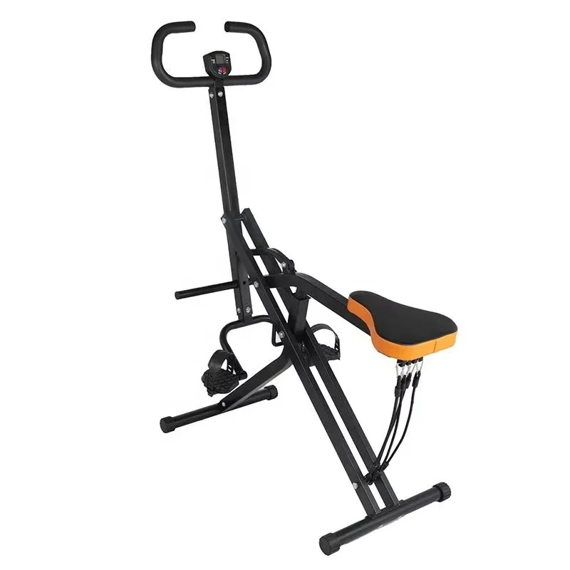 2025 معدات اللياقة البدنية للاستخدام المنزلي الداخلي، آلة كرانش الكاملة، ركوب الخيل الرياضية، مقاومة قابلة للتعديل