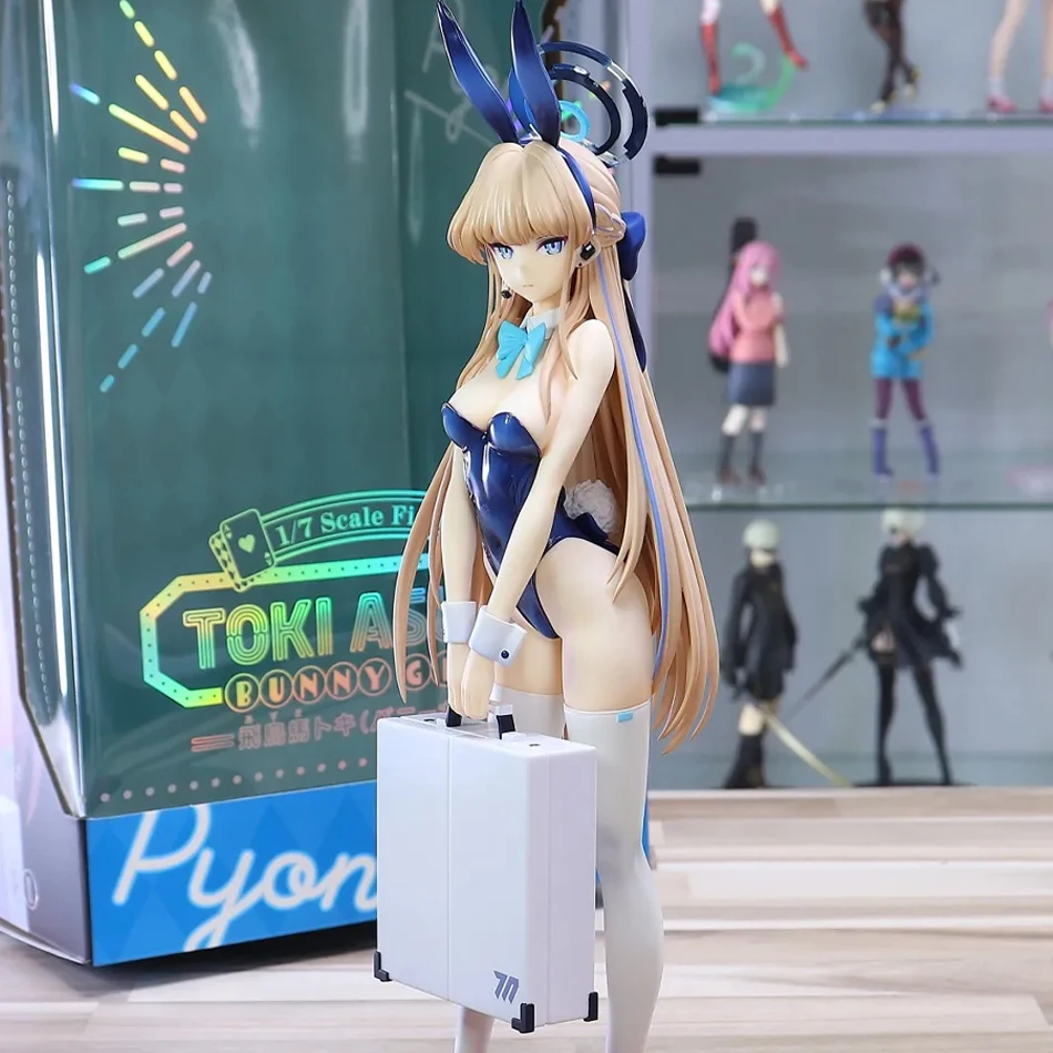 Figura de Anime Blue Archive Asuma Toki, Estatueta de Coelhinha, Modelos de Estátuas, Coleção de Bonecas, Ornamento de Mesa, Brinquedos Personalizados, Presentes