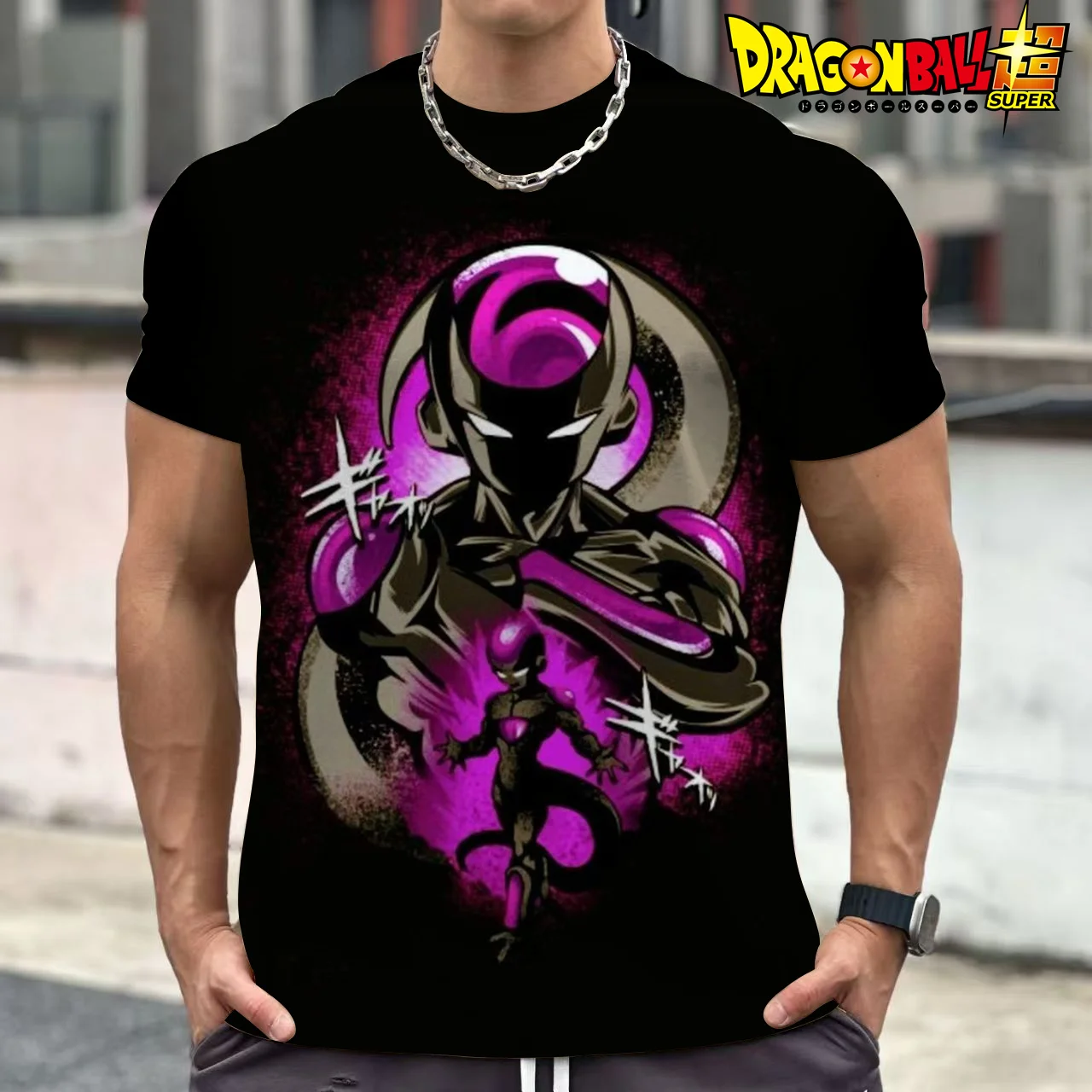 

Anime Kids Dragon Ball Z T-shirt Men Fashion Goku Tops Summer Vegeta Short Sleeve O-neck Tshirt Boys Clothing Street Clothes