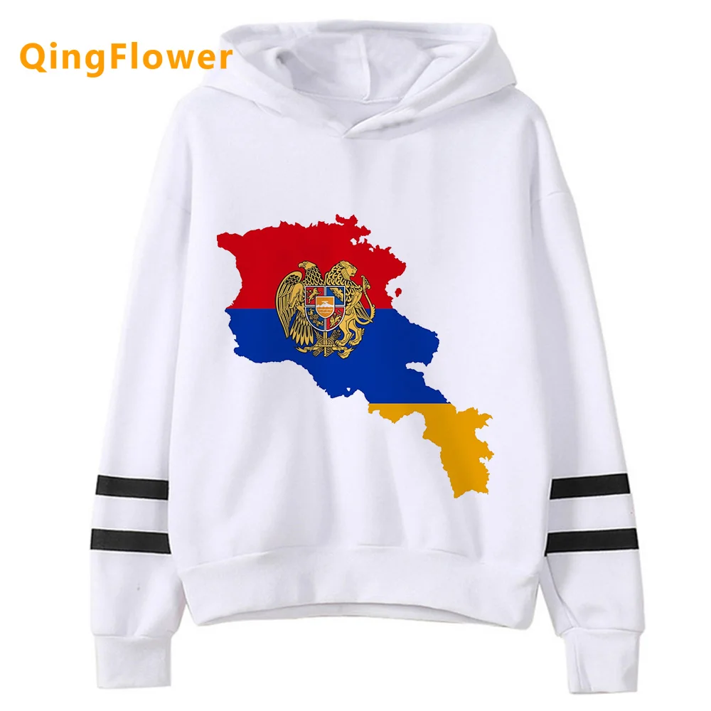 Armenia hoodies women vintage Winter  y2k aesthetic Kawaii pulls women streetwear Hooded Shirt