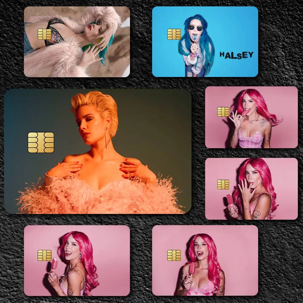 Singer H-Halsey Credit Card Skin Stickers For Bank Card Bus Metro Card Sticker Waterproof Gift