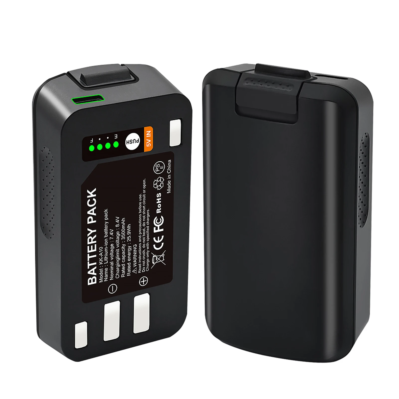 7.4V 3500mAh Li-ion Long Lasting Battery Compatible with Profoto 100498 100397 Profoto A1 A1X A10 Camera Flash Betteries