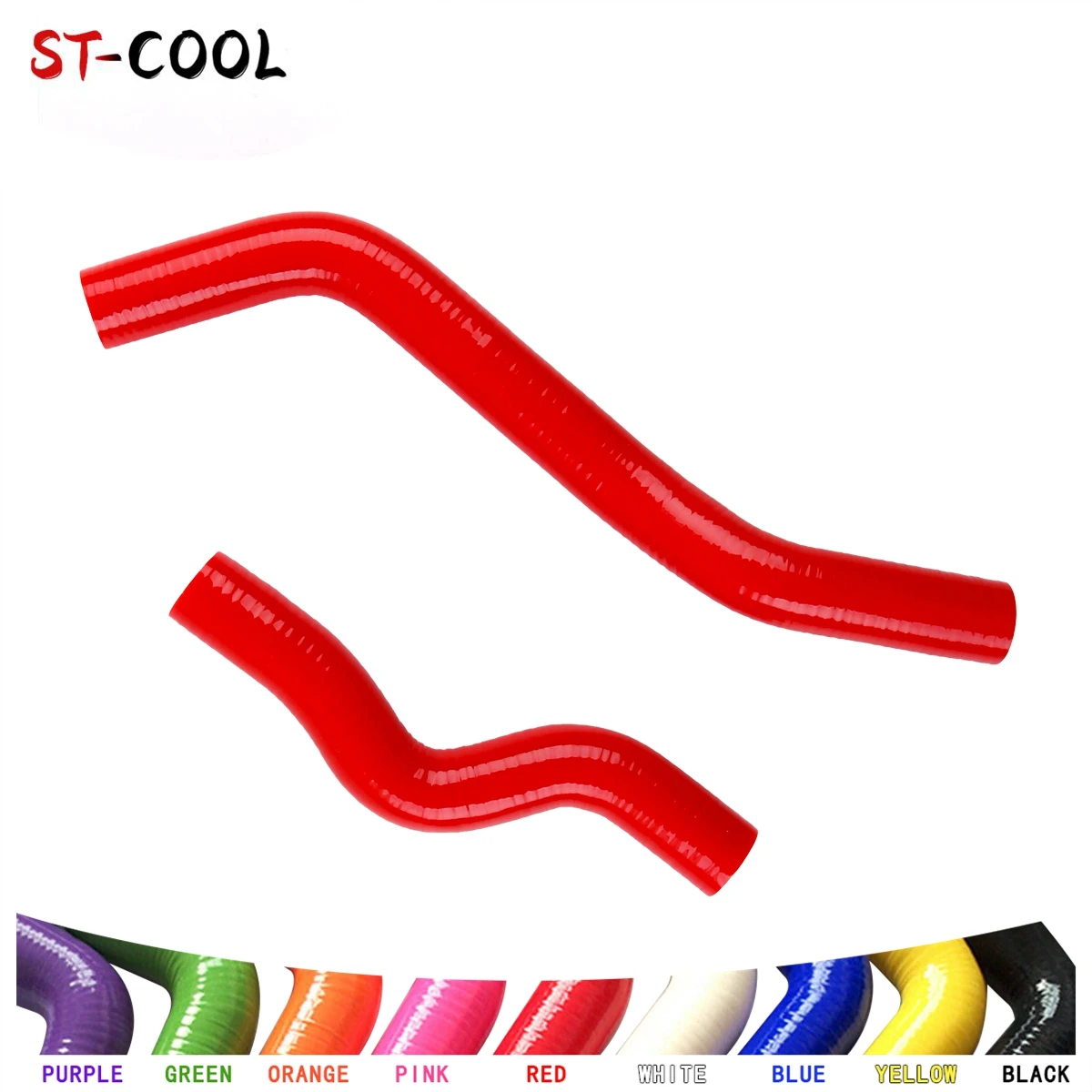 For Honda Civic 1.6 EP2 D16V1 Chassis 2000-2005 Engine Radiator Coolant Heater Hoses 2001 2002 2003 2004 Silicone Tubes Kit 2Pcs