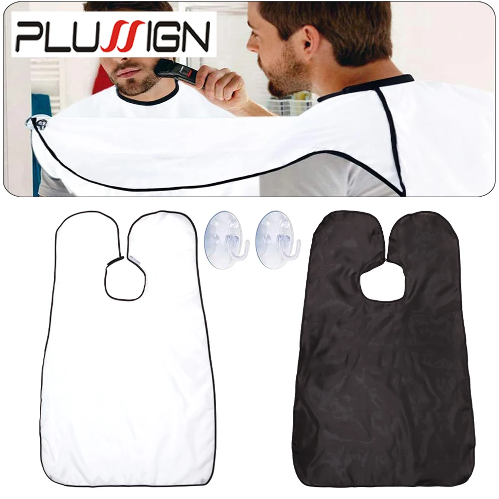

Hair Cutting Cloth For Men Shaving 105X70Cm Shaving Without Sticking To Hair, Trimming Beard Styling Cloth Free 2 Suction Cups