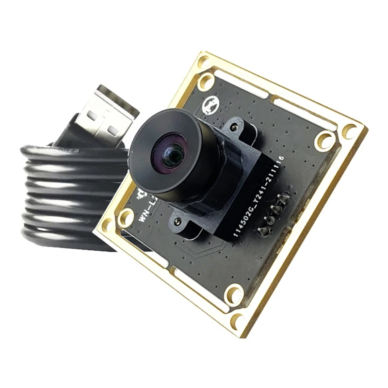 2MP HD 1080P OV2735 USB Camera Module FF 95° MJPEG, YUY2 Driver Free Plug-N-Play For Windows Linux Mac OSX,With 2M Cable