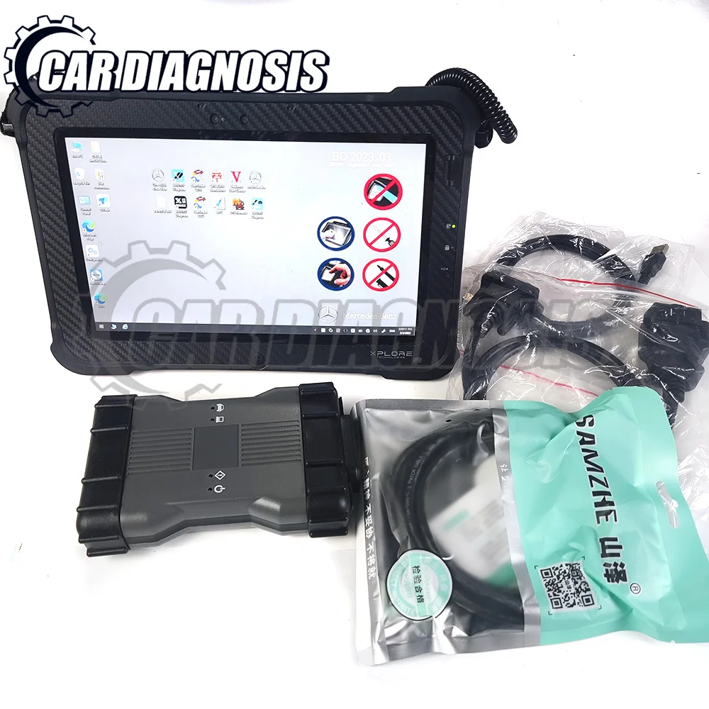 

for MB Star Doip C6 Diagnosis VCI Mutiplexer SD Connect Xentry SSD for Benz Cars Bus PK C4 C5 Diagnostic Tool