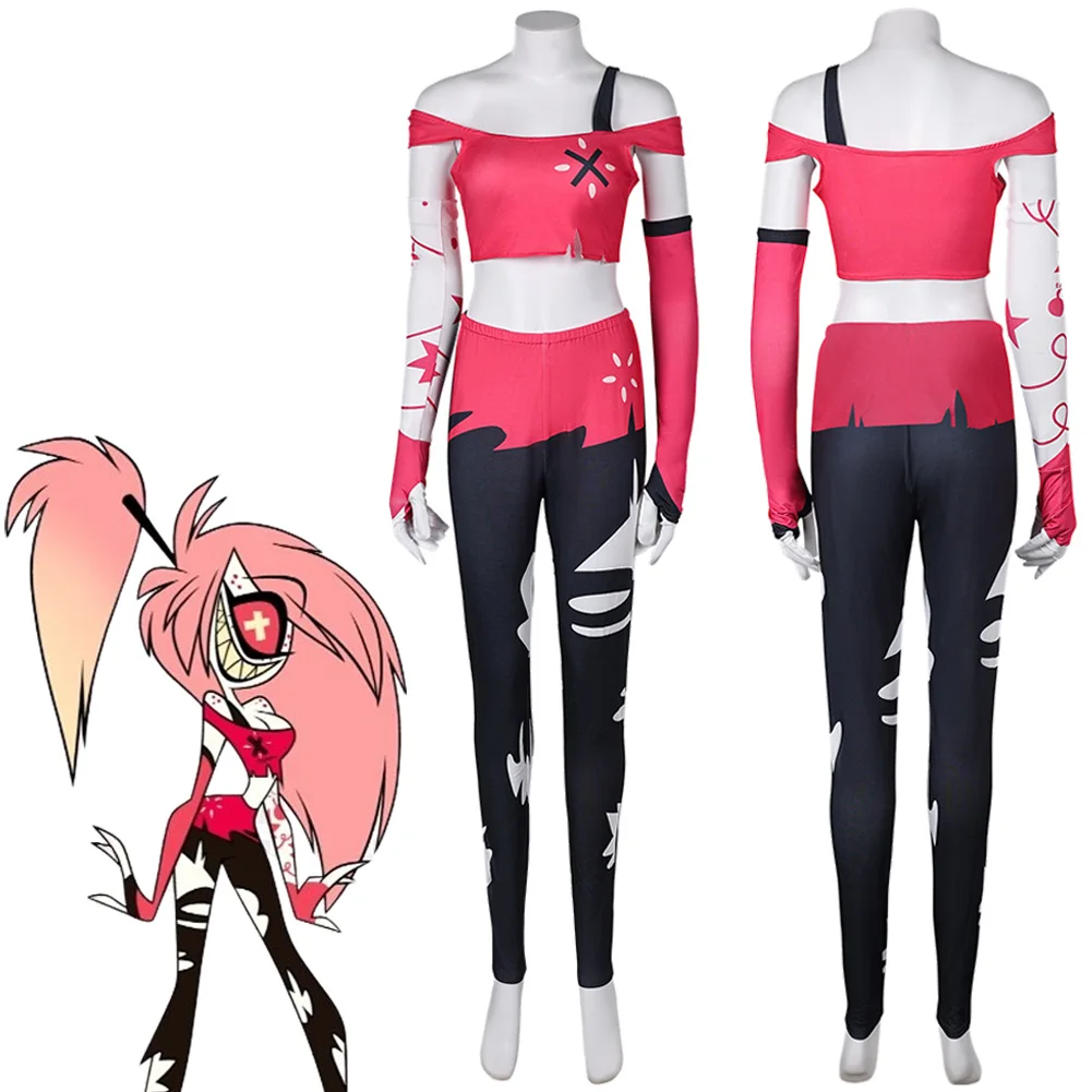 Cherri Bomb Cosplay Fantasy abbigliamento Anime Cartoon Hotel Costume travestimento donne adulte Roleplay Fantasia abiti donna Halloween