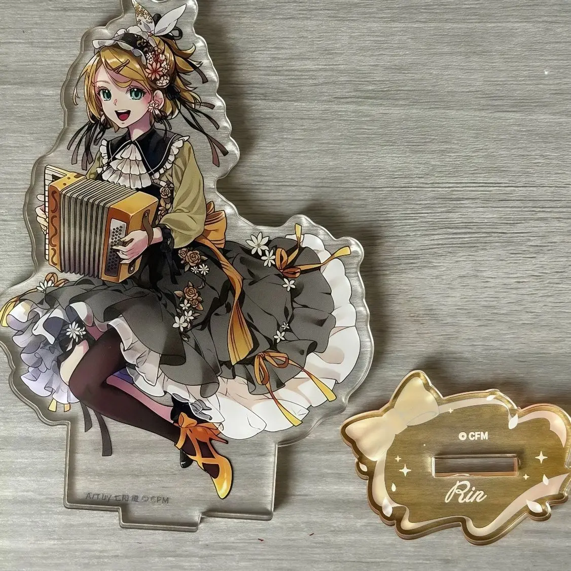 Новинка 2023 года, 10 см, проект Sekai, аниме Kagamine Rin, фигурка для косплея, акриловая подставка, модель, тарелка, настольный декоративный рождественский подарок