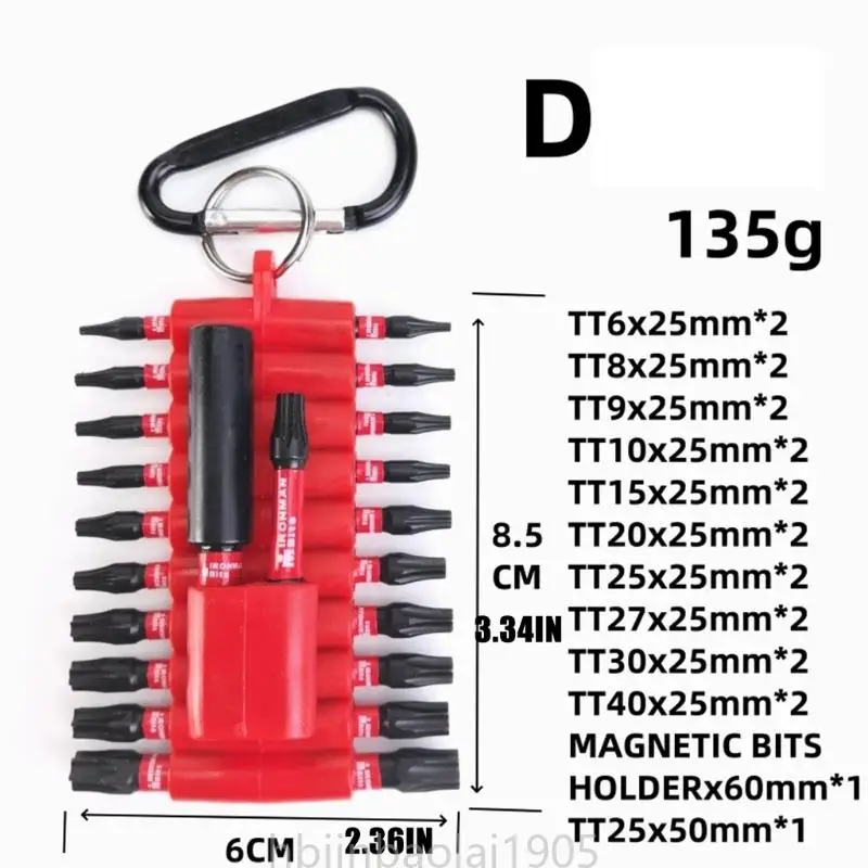 

E74E 22PEECE COMTRESSET ELECTRIT BIT SET инструмент ремонта дома идеально подходит для сборки мебели и ремонта электронных