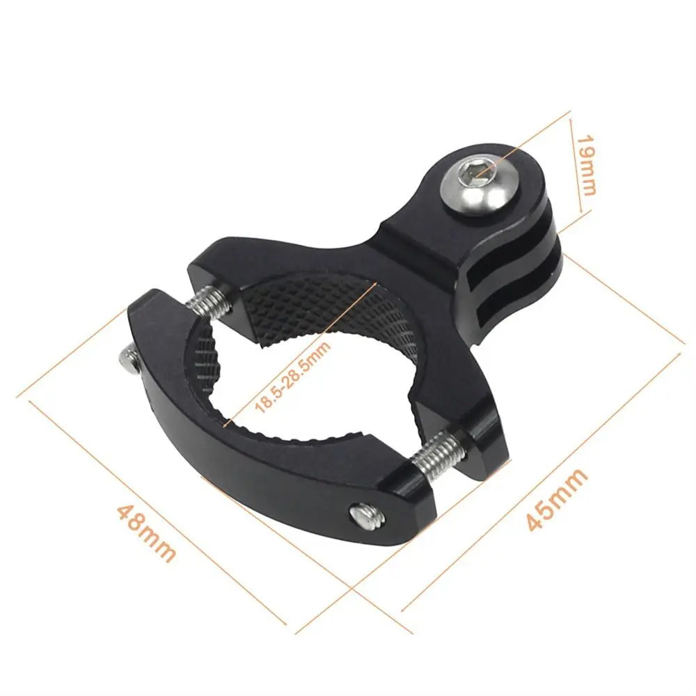 Action Camera Mounting Handlebar Clamp Aluminum Action Camera Handlebar Mount For Gopro 10 9 8 7 6 5 4