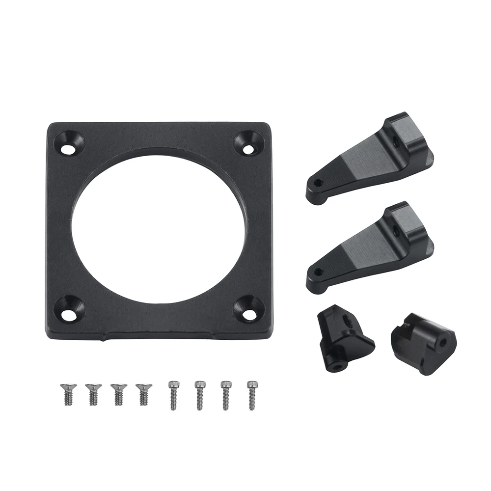 YEAHRUN Metal Forward Mounted Battery Servo Tray Kit Plate for Axial SCX24 Deadbolt C10 Wrangler 1/24 RC Car Truck Model Parts