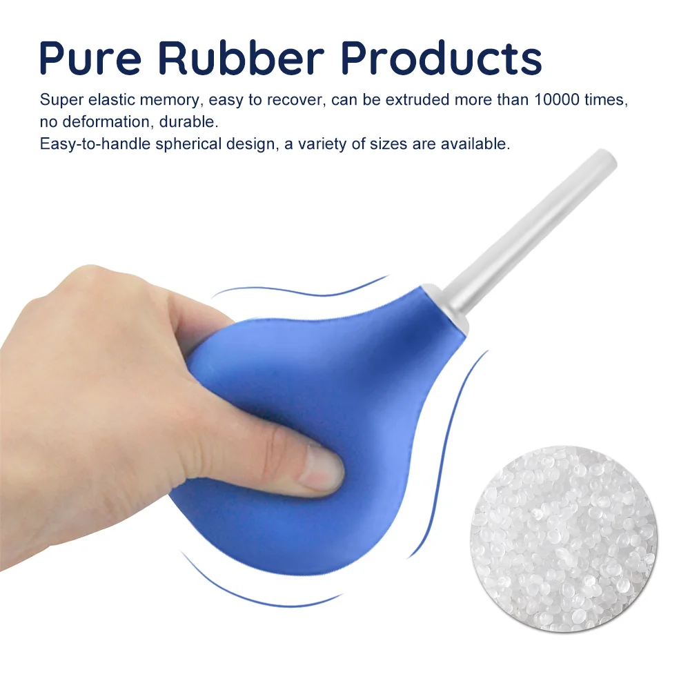 Bidet Cleaner Medical Enema Rectal Shower Large Capacity Enema Ball Syringe System Anus Cleaner Tip Nozzle Plug Colon Enema Anal