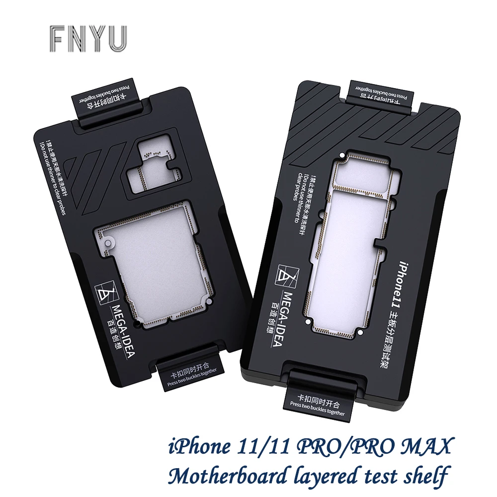 QIANLI BAiZAO Apple บำรุงรักษาโทรศัพท์มือถือ Test FIXTURE 0.5 ทองแดงความแม่นยำสูง Probe X XS XS MAX Layered Test maintence เครื่องมือ