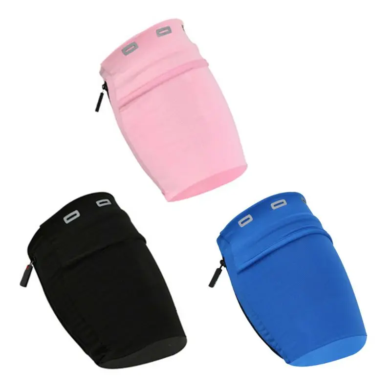 Cellphone Storage Bag Outdoor Running Jogging Exercise Fitness Armband Bag Portable Arm Bag Carrying Case L XL