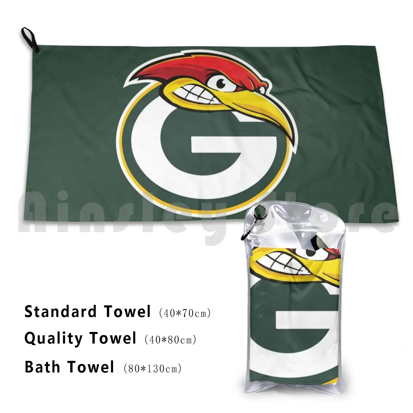 Towel Green Bay Woo… - image