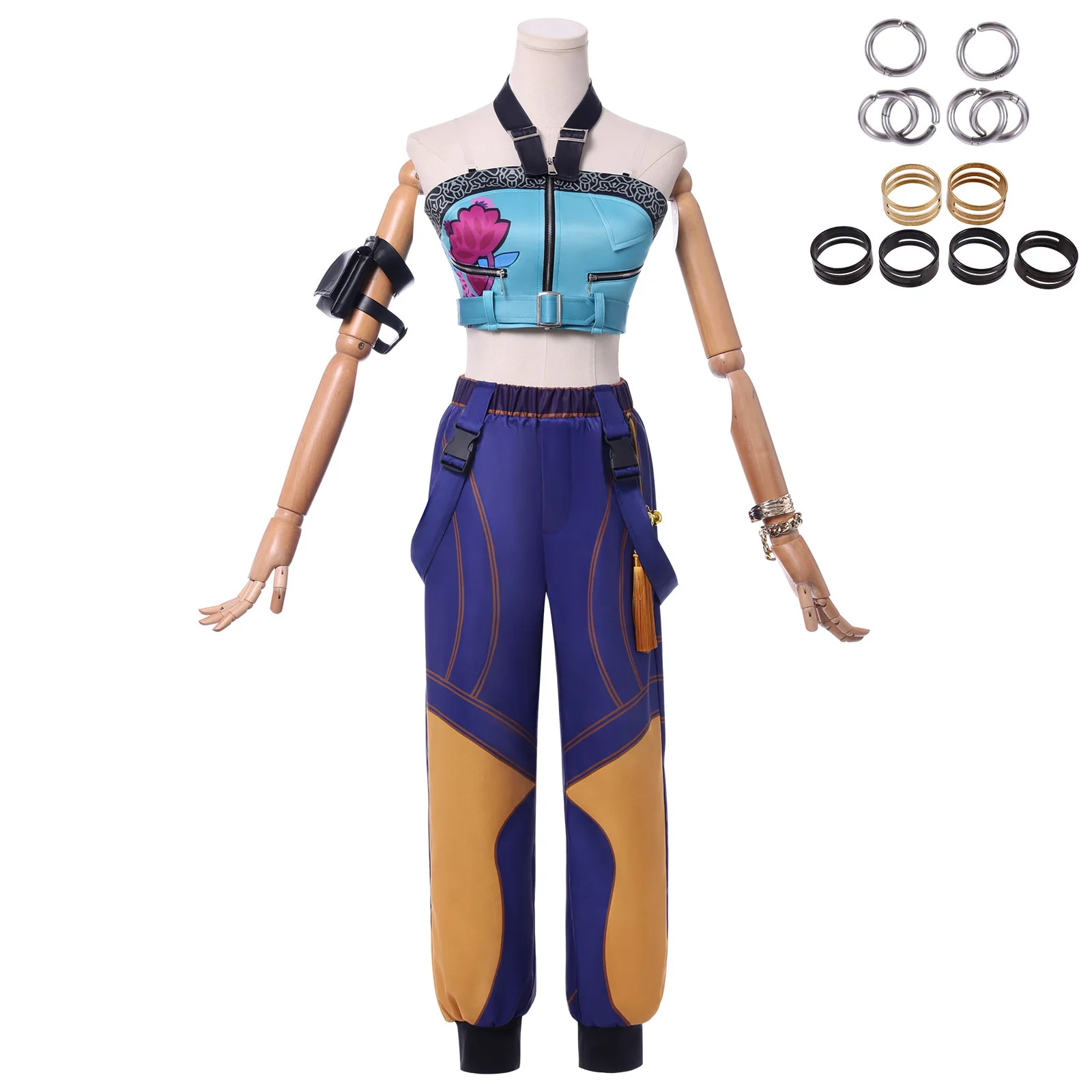 

Anime Zoey Cosplay Team KPop Devil Hunters Costume Zoey Sexy Uniform Suit Halloween Carnival Party Outfit For Women Girls