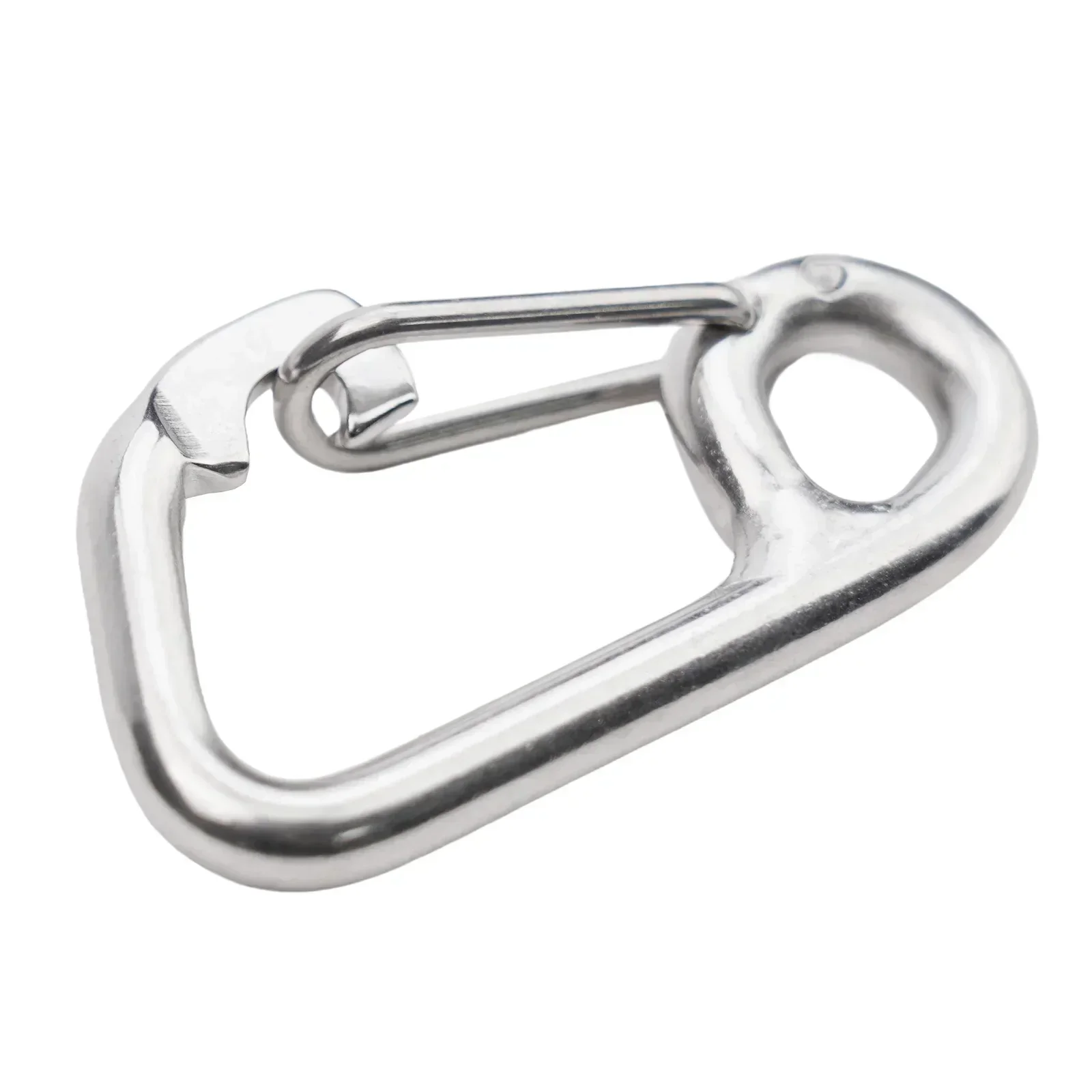 Carabiner Diving Buckle Dving Hook 316 Stainless Steel Buckle Camping Durable Kayak Boat Safety Scuba Diving Silver 2022 New